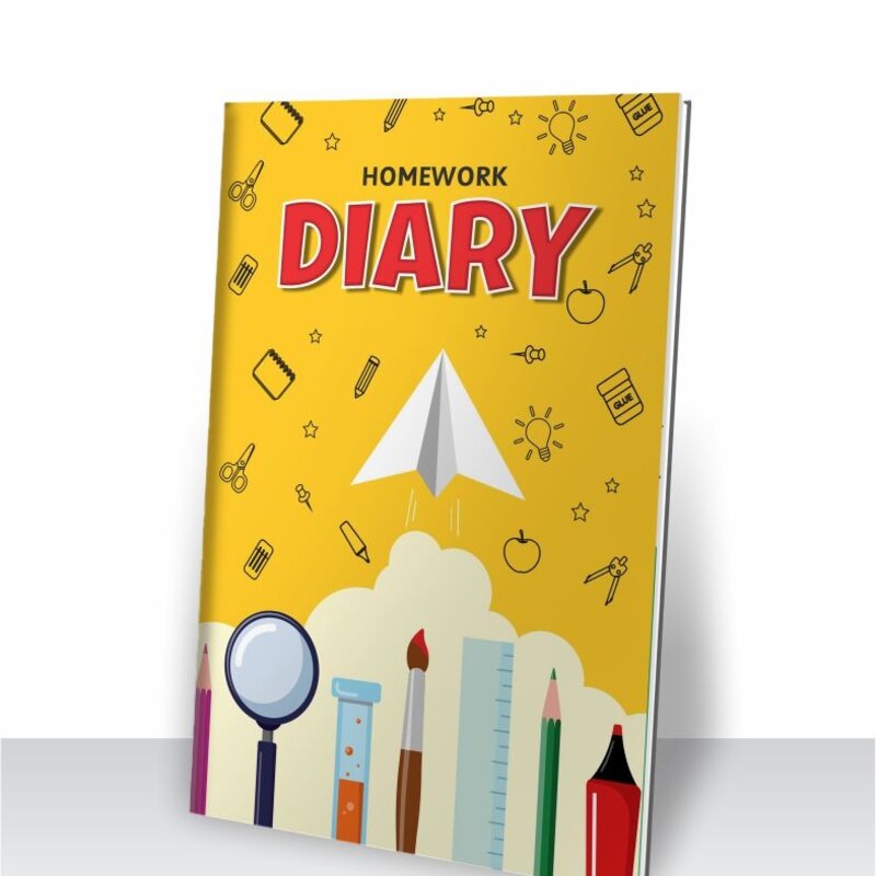 15 Sheet Homework Diary